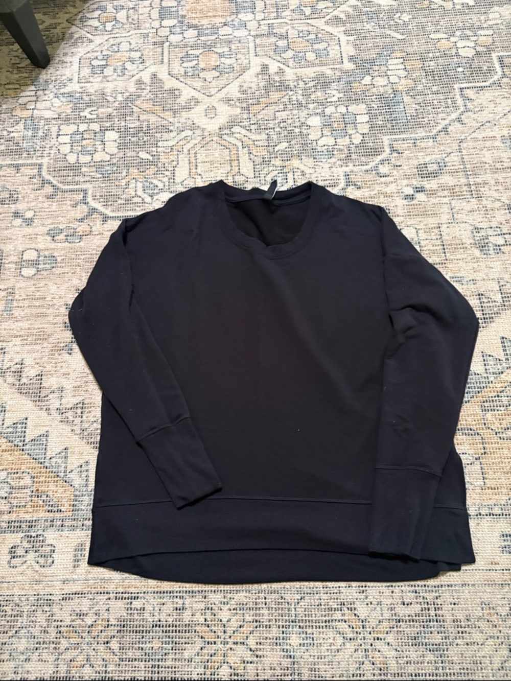 Athleta lightweight fleece top. Size L